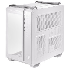 Case, ASUS, TUF Gaming GT502, MidiTower, Case product features Transparent panel, Not included, ATX, MicroATX, MiniITX, Colour White, GAMGT502PLUS/TGARGBWH