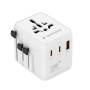 POWER ADAPTER TRAVEL 20W/WHITE TPA-1A2C20-01-W GEMBIRD