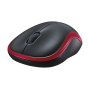 MOUSE USB OPTICAL CORDL. M185/RED 910-002240 LOGITECH