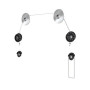 TV SET ACC WALL MOUNT BLACK/26-47 PLASMA-W800 NEOMOUNTS