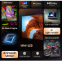 TV Set, HISENSE, 65 , 4K Ultra HD, 3840 x 2160 pixels, Flat, 16:9, ULED, 65U7Q