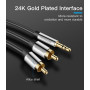 CABLE AUDIO 3.5MM TO 2XRCA/2M BCFBH VENTION