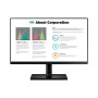 LCD Monitor, SAMSUNG, 24, Business, Panel IPS, 1920x1080, 16:9, 75Hz, 5 ms, Swivel, Pivot, Height adjustable, Tilt, Colour Black, LF24T450FQRXXE