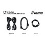 LCD Monitor, IIYAMA, 23.8, Business, Panel IPS, 1920x1080, 16:9, 100Hz, Matte, 1 ms, Speakers, Swivel, Pivot, Height adjustable, Tilt, XUB2493HSU-B6