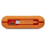 External HDD, LACIE, 2TB, USB-C, Colour Orange, STFR2000403