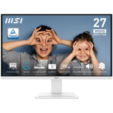 LCD Monitor, MSI, PRO MP273QW E2, 27, Business, Matte, 2560x1440, 16:9, 100Hz, 1 ms, Speakers, Colour White, PROMP273QWE2