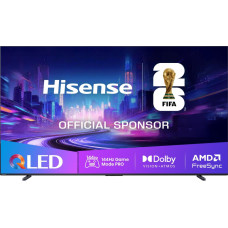 TV Set, HISENSE, 100 , 4K Ultra HD, 3840 x 2160 pixels, Flat, 16:9, QLED, 100E7QPRO