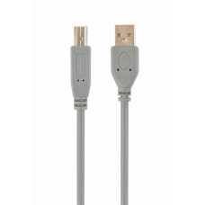 CABLE USB2 AM-BM 1.8M/GRAY CCP-USB2-AMBM-6G GEMBIRD