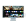 LCD Monitor,SAMSUNG,S32BM80BUU,32,4K,Panel VA,3840x2160,16:9,60Hz,4 ms,Speakers,Camera,Height adjustable,Tilt,Colour Blue/ White,LS32BM80BUUXEN