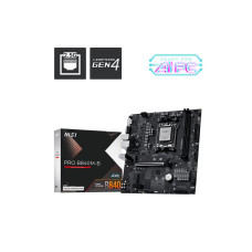 Mainboard, MSI, AMD B840, SAM5, Micro-ATX, Memory DDR5, Memory slots 2, PROB840M-B