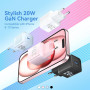 MOBILE CHARGER WALL 20W USB-C/1P BLACK FEPB0-EU VENTION