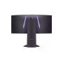 Monitor, LG, 34GS95QE-B, 34, Gaming/Curved, Panel OLED, 3440x1440, 21:9, 240Hz, Matte, 0.03 ms, Swivel, Height adjustable, Tilt, Colour Black, 34GS95QE-B