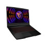 Notebook, MSI, Thin GF63 12UC, CPU i7-12650H, 2300 MHz, 15.6, 1920x1080, RAM 16GB, DDR4, 3200 MHz, SSD 512GB, NVIDIA GeForce RTX 3050, 4GB, ENG, Windows 11 Home, Black, 1.86 kg, GF63THIN12UC-683NL