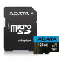 MEMORY MICRO SDXC 128GB W/AD./AUSDX128GUICL10A1-RA1 ADATA