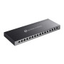 Switch, TP-LINK, Omada, TL-SG2016P, 16x10Base-T / 100Base-TX / 1000Base-T, PoE+ ports 8, 120 Watts, TL-SG2016P