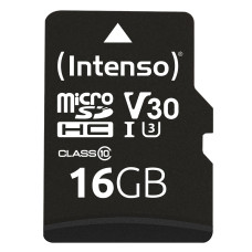 MEMORY MICRO SDHC 16GB C10/W/ADAPTER 3433470 INTENSO