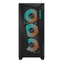 Case, GIGABYTE, C301G V2 BLACK, MidiTower, Case product features Transparent panel, Not included, ATX, EATX, MicroATX, MiniITX, Colour Black, C301GV2