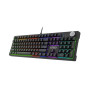 KEYBOARD GAMING BLACK US/FORGE GK310 RED MSI