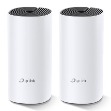 Wireless Router, TP-LINK, Wireless Router, 2-pack, 1200 Mbps, Mesh, DHCP, DECOM4(2-PACK) Wireless Router, TP-LINK, Wireless Router, 2-pack, 1200 Mbps, Mesh, DHCP, DECOM4(2-PACK)