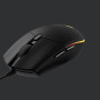 MOUSE USB OPTICAL G203/BLACK 910-005796 LOGITECH