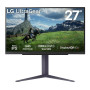 LCD Monitor, LG, 27, Panel IPS, 2560x1440, 16:9, 180Hz, 1 ms, Pivot, Height adjustable, Tilt, Colour Black, 27GS85Q-B