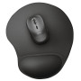 MOUSE PAD BIGFOOT GEL/BLACK 16977 TRUST