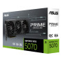 Graphics Card, ASUS, NVIDIA GeForce RTX 5070, 12 GB, GDDR7, 192 bit, PCIE 5.0 16x, Triple slot Fansink, 1xHDMI, 3xDisplayPort, PRIME-RTX5070-O12G