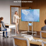 TV SET ACC MOBILE STAND/32-75/CHAMPAGNE TS1571-C ONKRON