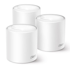 Wireless Router, TP-LINK, Wireless Router, 3-pack, 2900 Mbps, Mesh, Wi-Fi 6, 3x10/100/1000M, Number of antennas 2, DECOX50(3-PACK)