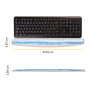 KEYBOARD ACC WRIST SUPPORT/PHOTO GEL 9179401 FELLOWES