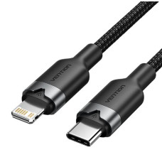 CABLE USB-C TO LIGHTNING/2M BLACK LALBH VENTION