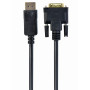 CABLE DISPLAY PORT TO DVI/3M CC-DPM-DVIM-3M GEMBIRD