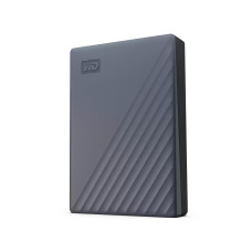 External HDD, WESTERN DIGITAL, My Passport, WDBRMD0050BGY-WESN, 5TB, USB-C, Colour Grey, WDBRMD0050BGY-WESN