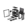 Case, ENDORFY, Regnum 400 ARGB, MidiTower, Case product features Transparent panel, Not included, ATX, MicroATX, MiniITX, Colour Black, EY2A009