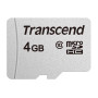 MEMORY MICRO SDHC 4GB/CLASS10 TS4GUSD300S TRANSCEND