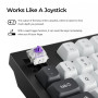 KEYBOARD WRL Q5 HE RGB/SHELL WHITE Q5H-P1 KEYCHRON