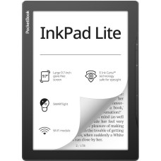 E-Reader,POCKETBOOK,InkPad Lite,9.7,1200x825,1xUSB type C,Micro SD,Wireless LAN 802.11b/g/n,Grey,PB970-M-WW