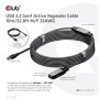 CABLE USB3.2 REPEATER 10M/M/F CAC-1405 CLUB3D
