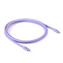 CABLE USB-C TO USB-C 2M/M/M PURPLE CAC-3004 CLUB3D CABLE USB-C TO USB-C 2M/M/M PURPLE CAC-3004 CLUB3D