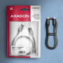 CABLE USB-C TO USB-C 3M 240W/BRAID BLK BUCM2-CM30AB AXAGON