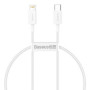 CABLE LIGHTNING TO USB-C 0.25M/WHITE CATLYS-02 BASEUS