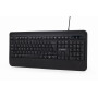 KEYBOARD MULTIMEDIA USB ENG/BLACK KB-UML-03 GEMBIRD