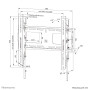 TV SET ACC WALL MOUNT/WL35-750BL14 NEOMOUNTS