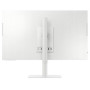 LCD Monitor, SAMSUNG, S27CM703UU, 27, TV Monitor/Smart/4K, Panel VA, 3840x2160, 16:9, 60Hz, Matte, 4 ms, Speakers, Swivel, Height adjustable, Tilt, Colour White, LS27CM703UUXDU