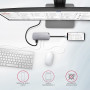 I/O HUB USB-C 6IN1 SATA M.2/0.18M HMC-6M2 AXAGON