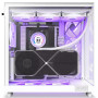 Case, NZXT, H6 Flow RGB, MidiTower, Case product features Transparent panel, Not included, ATX, MicroATX, MiniITX, Colour White, CC-H61FW-R1