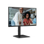LCD Monitor, AOC, 60.5 cm (23.8), 1920 x 1080 pixels, Full HD, Native aspect ratio 16:9, LED, Flat, 24E4U