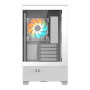 Case, GIGABYTE, GB-C201PI, MidiTower, Case product features Rackmountable/Accessory/Transparent panel, Not included, MicroATX, MiniITX, Colour White, GB-C201PI