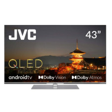 TV Set, JVC, 43, 4K/Smart, QLED, 3840x2160, Android TV, LT-43VAQ830P