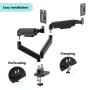 DISPLAY ACC MOUNTING ARM/DOUBL.17-32 MA-DA2-06 GEMBIRD